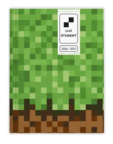 Wochenplaner - Student - V8 - laminiert - Taschenformat - Würfel